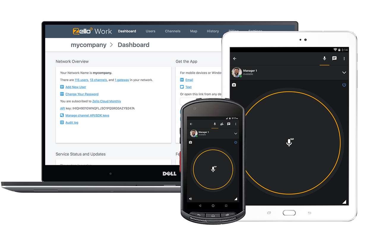 zello walkie talkie app download